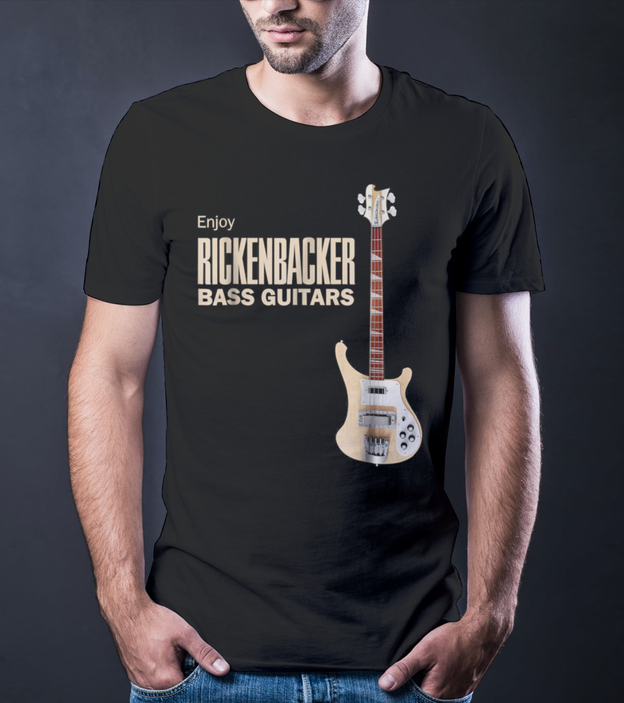 Enjoy Rickenbacker Bass Guitars T-Shirt