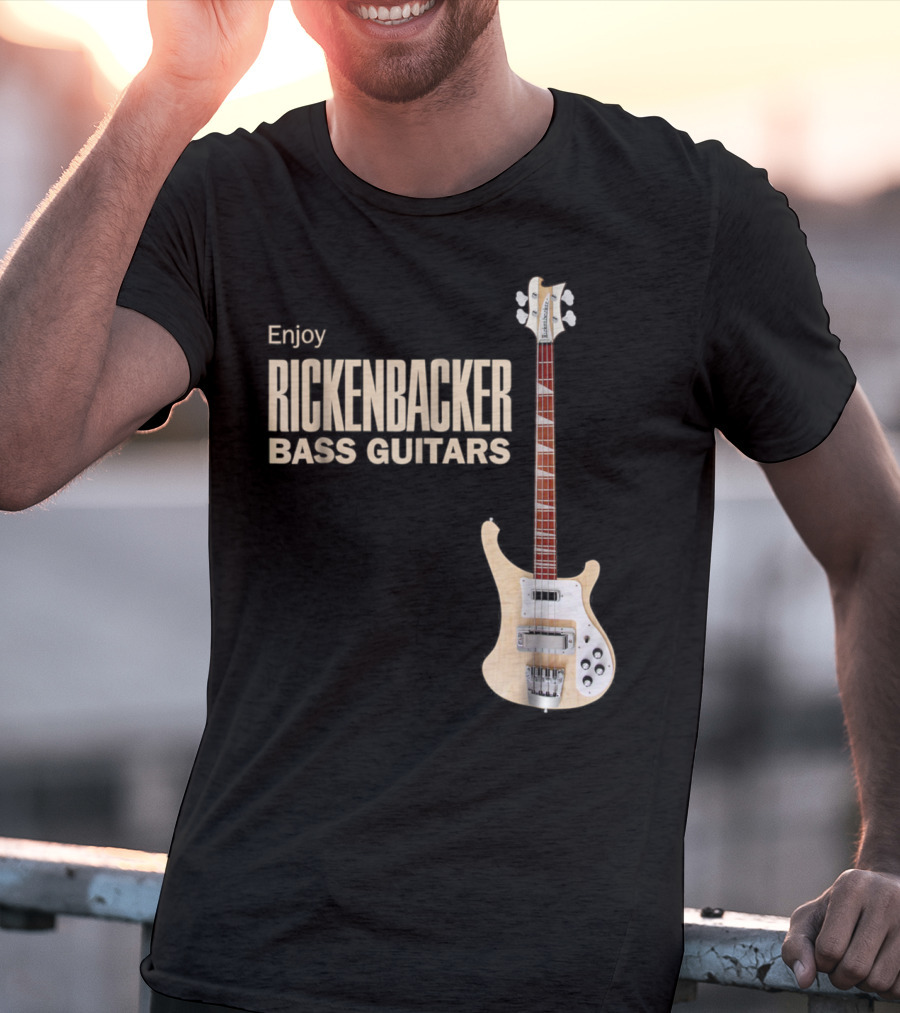 Enjoy Rickenbacker Bass Guitars T-Shirt