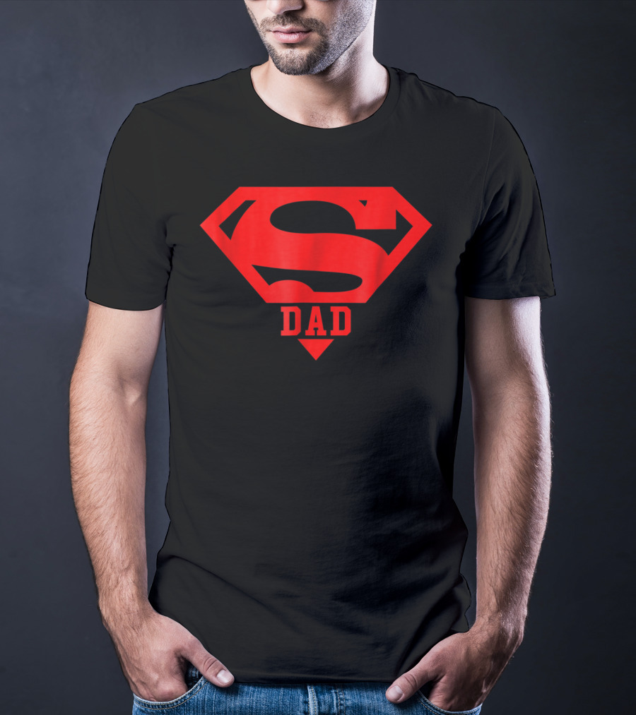 Superdad Superman Logo Dad T-Shirt