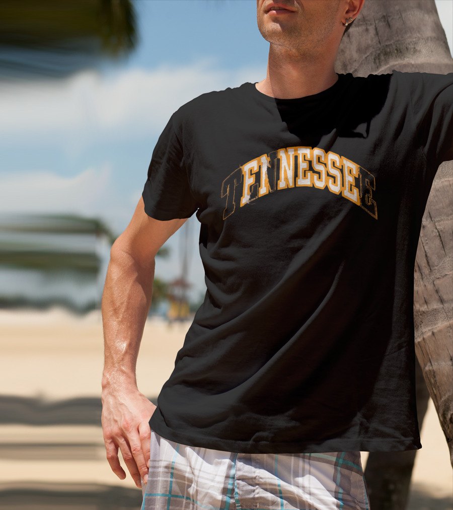Tennessee Finesse Distress Hip Hop T-Shirt