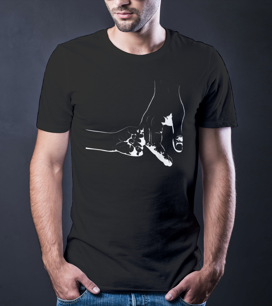 Unconditional Love Father And Son Hand In Hand T-Shirt