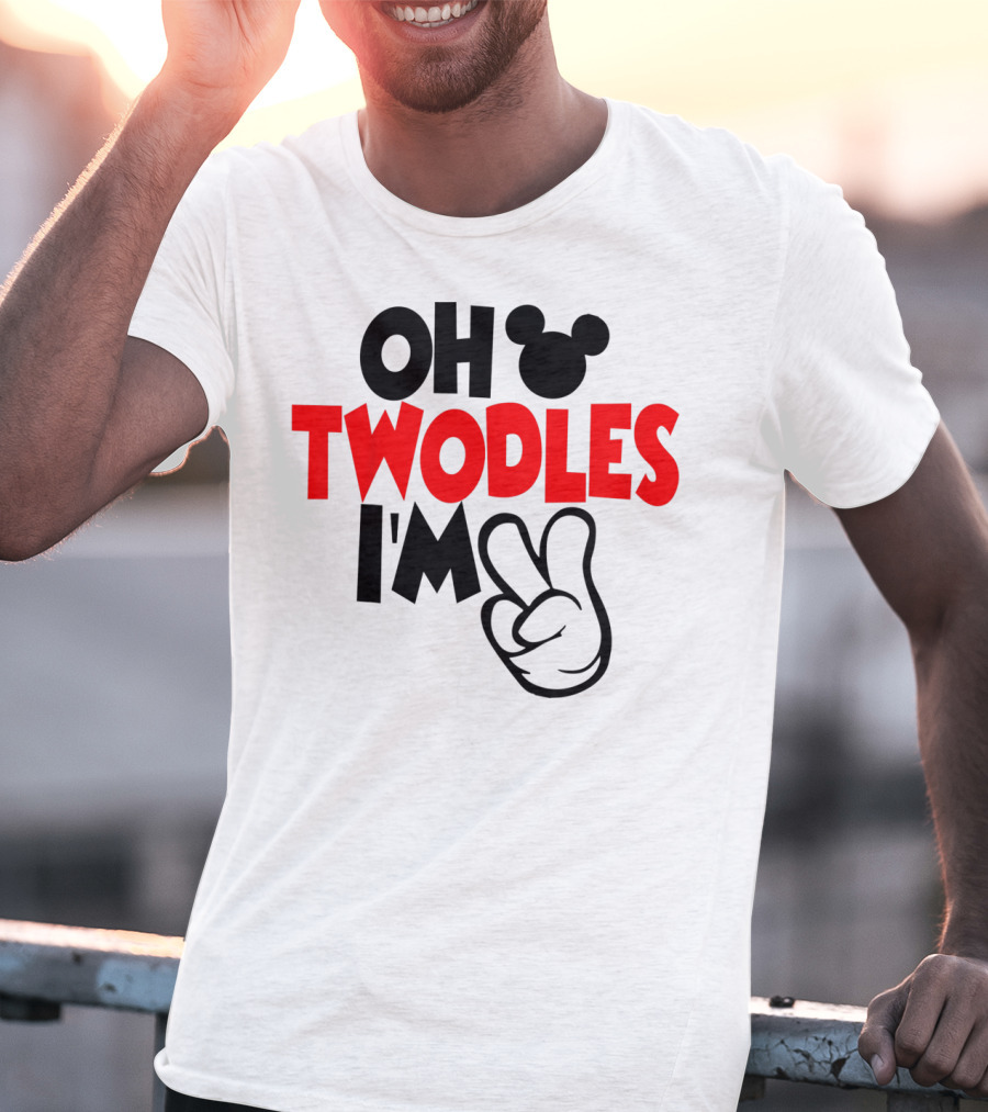 Oh Twodles I'm Two Year Old Birthday T-Shirt