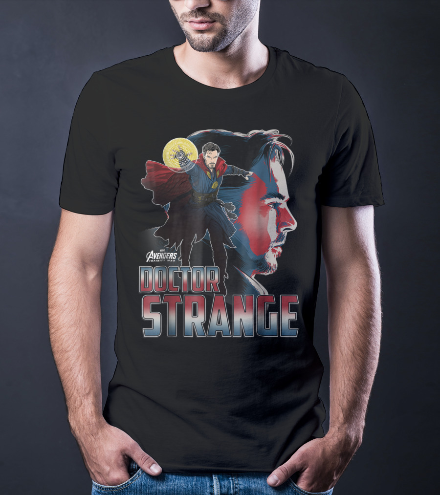 Doctor Strange Profile Avengers Infinity War T-Shirt
