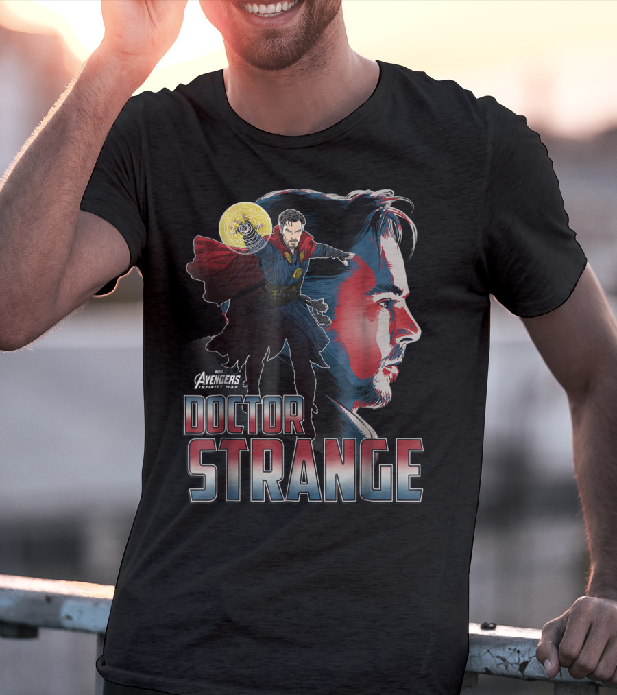 Doctor Strange Profile Avengers Infinity War T-Shirt