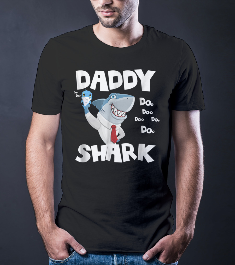 Daddy Shark Doo Doo Doo Mens Awesome T-Shirt