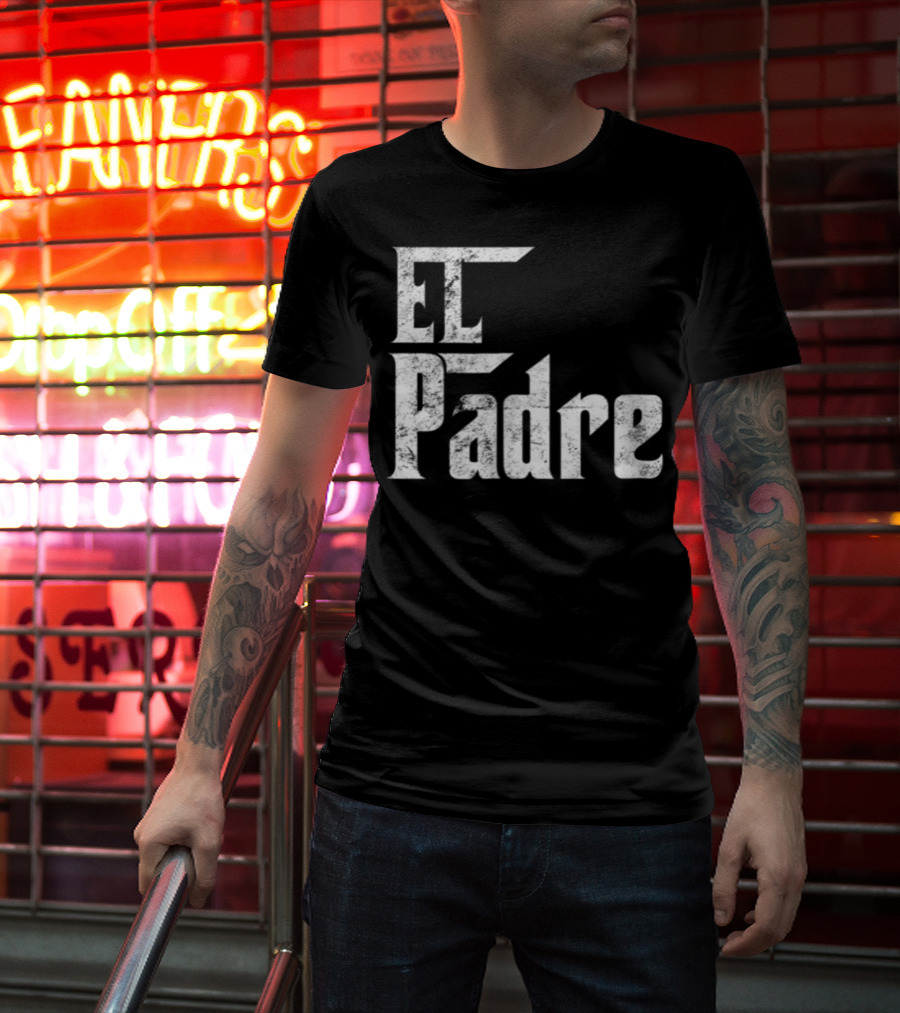 El Padre Papi Chulo Playera Para Día De Los Padres T-Shirt