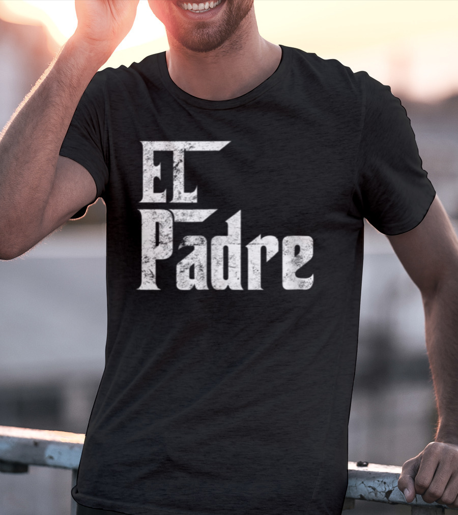 El Padre Papi Chulo Playera Para Día De Los Padres T-Shirt
