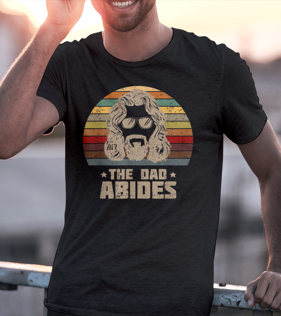 The Dad Abides Retro T-Shirt