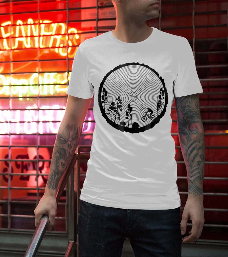 Mountain Bike MTB Downhill Wood Trail Singletrack Adventure T-Shirt