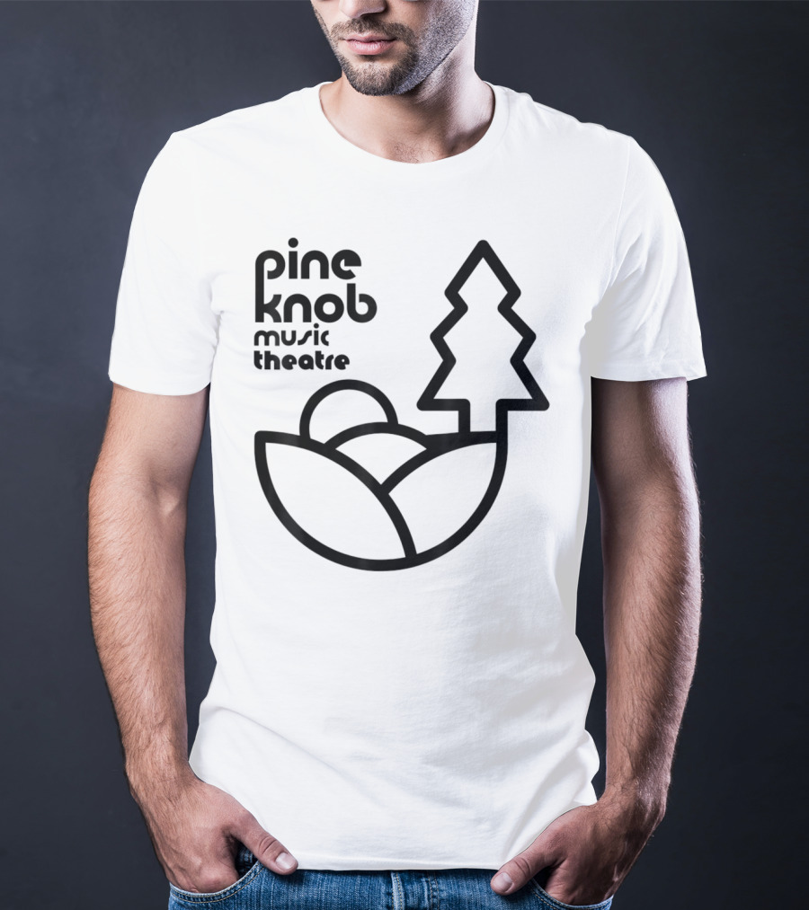 Pine Knob Music Theatre Iconic Tree And Hills T-Shirt