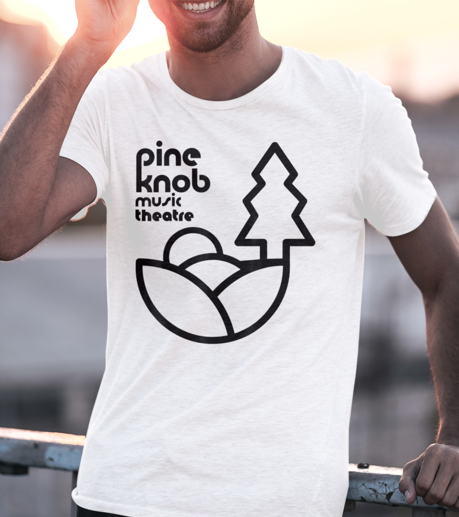 Pine Knob Music Theatre Iconic Tree And Hills T-Shirt