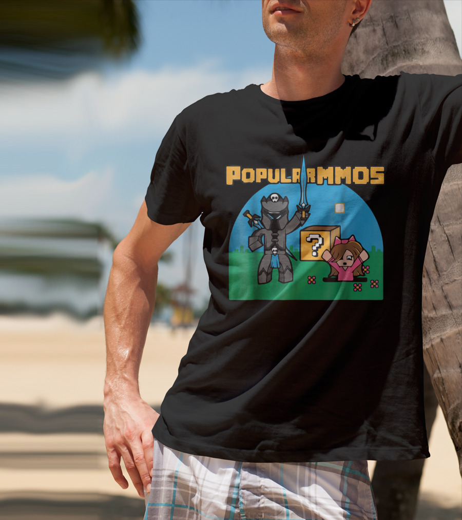 Popularmmos Meets Pixel Adventure With Jen T-Shirt