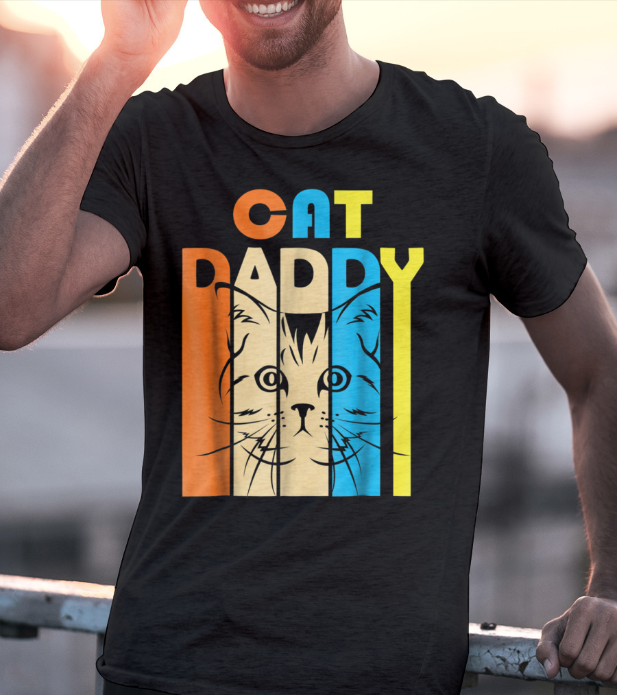 CAT DADDY Retro Vintage T-Shirt