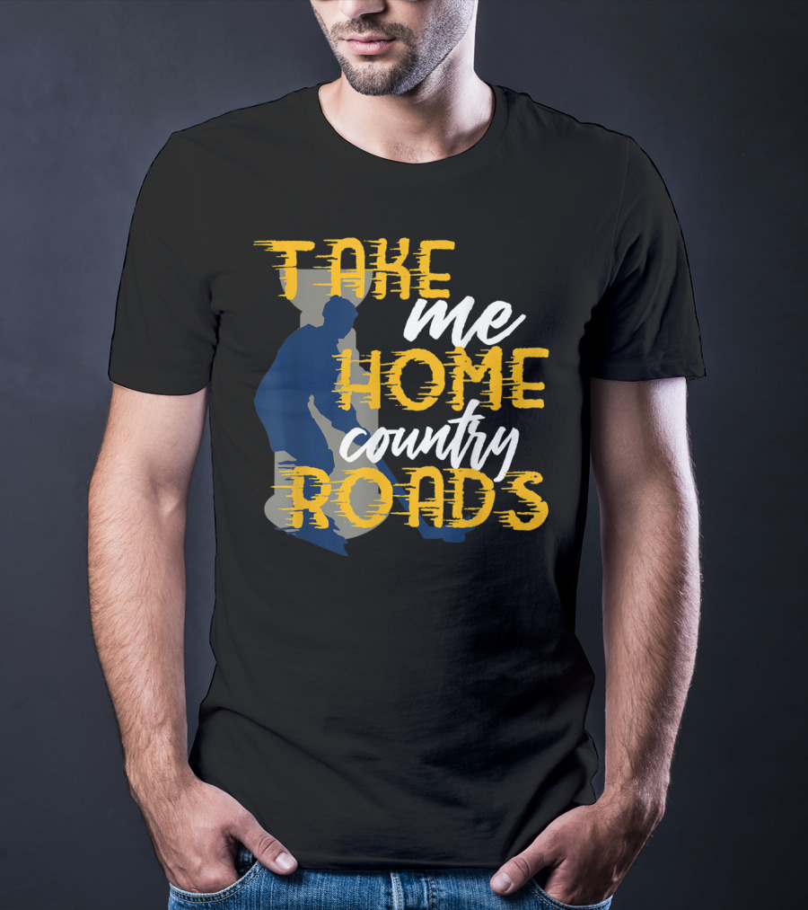 Take Me Home Country Roads Hockey Fan T-Shirt