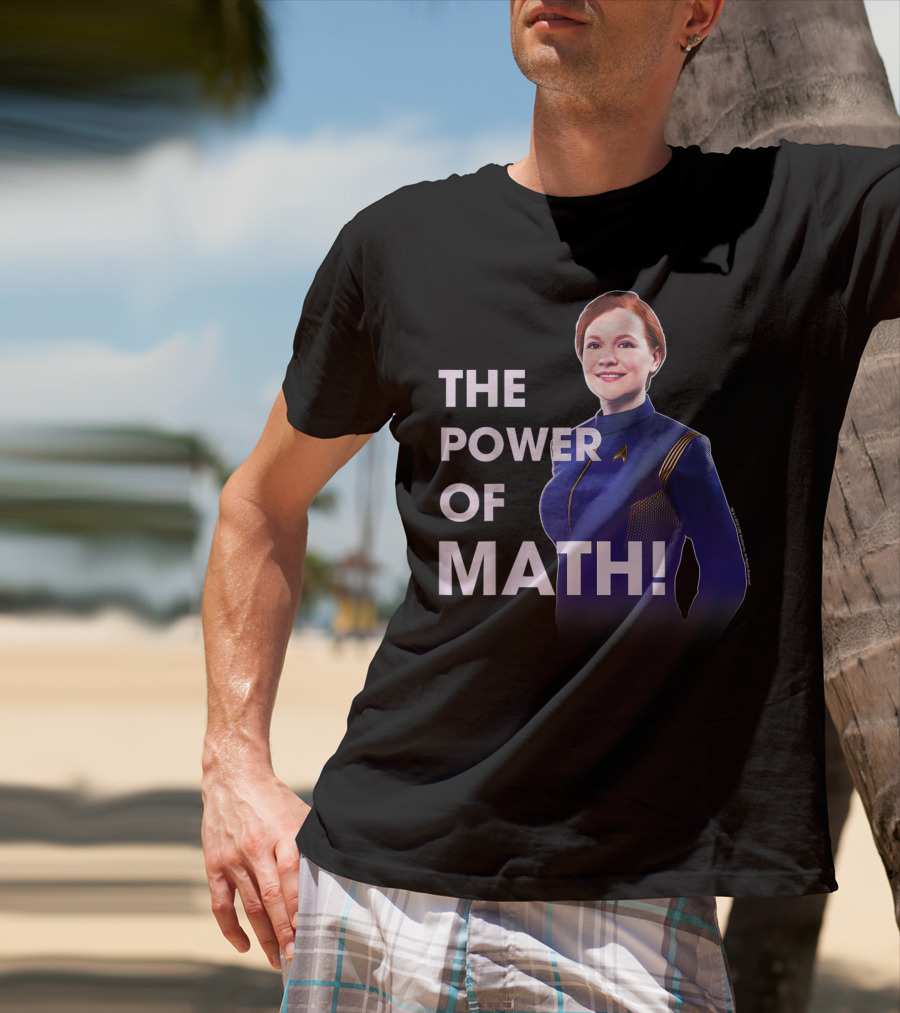 Star Trek Discovery The Power Of Math Tilly T-Shirt