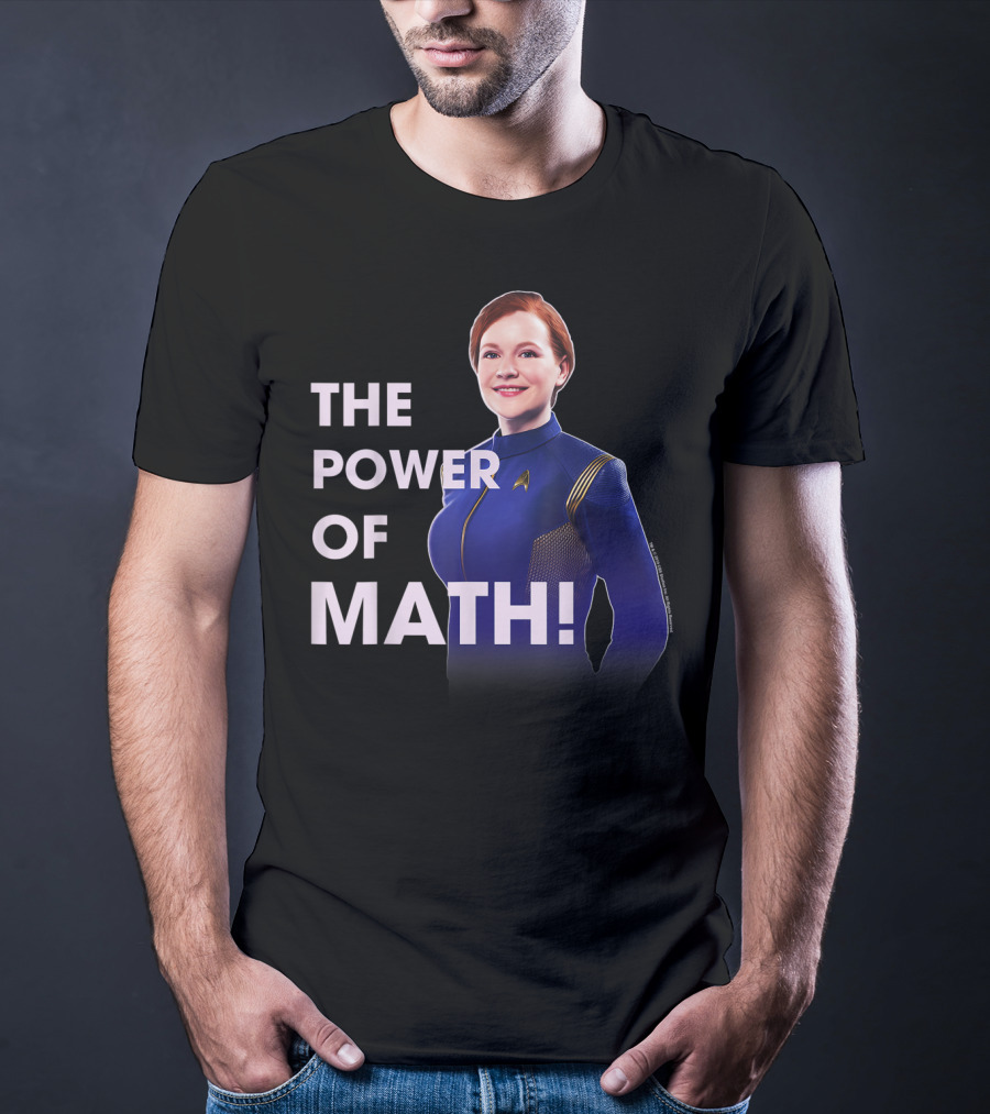 Star Trek Discovery The Power Of Math Tilly T-Shirt