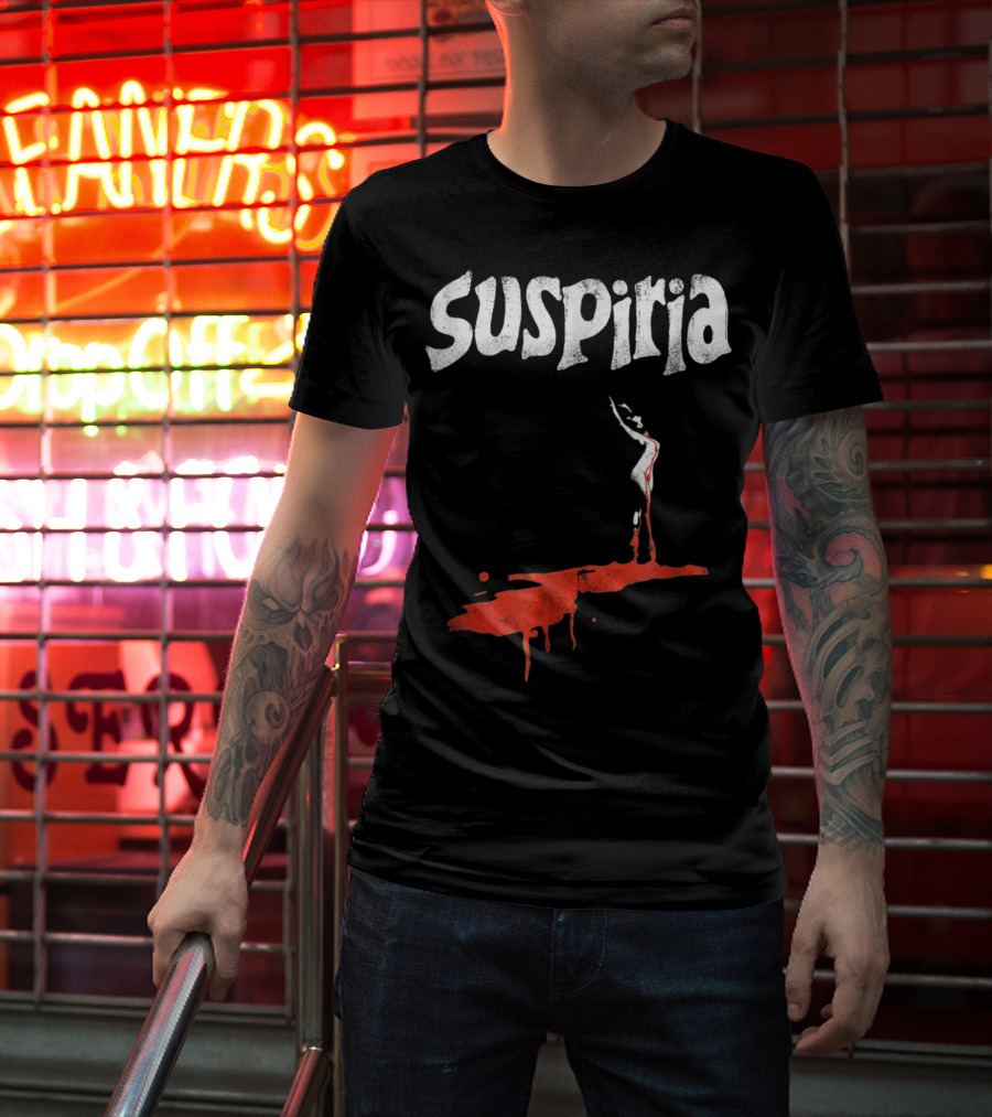 Suspiria Horror Classic Blood Dance T-Shirt
