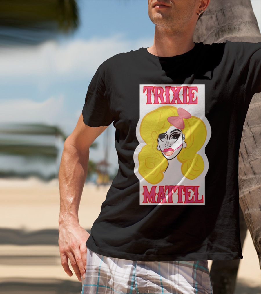 Trixie Mattel Drag Merch Skinny Legend Bow T-Shirt