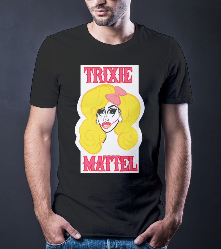 Trixie Mattel Drag Merch Skinny Legend Bow T-Shirt