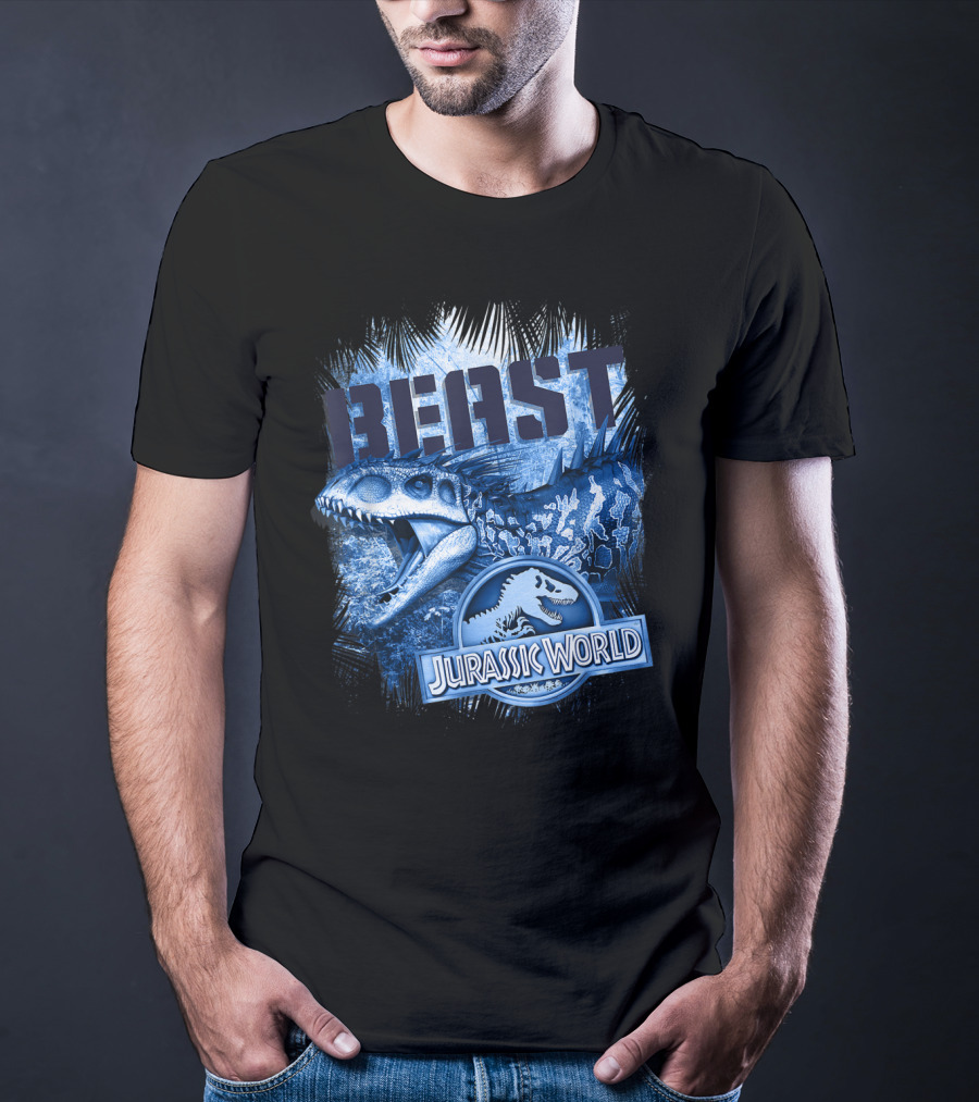 Jurassic World Beast Dinosaur Palms T-Shirt