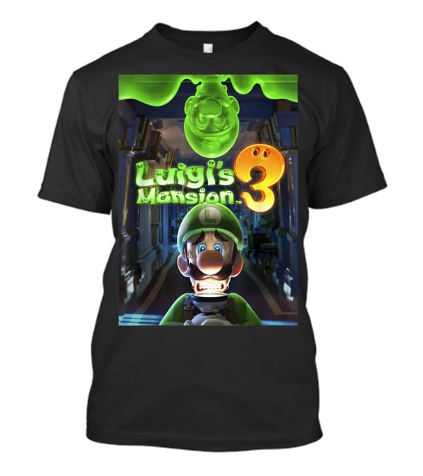 Luigi's Mansion 3 Luigi Ghostly Adventure T-Shirt