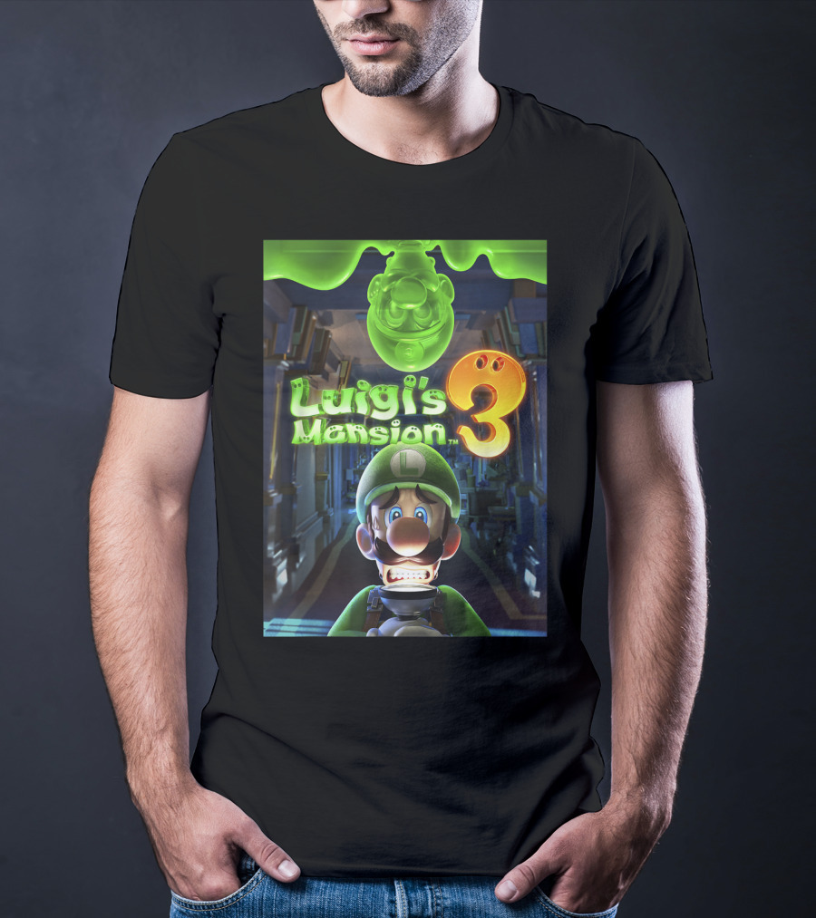 Luigi's Mansion 3 Luigi Ghostly Adventure T-Shirt