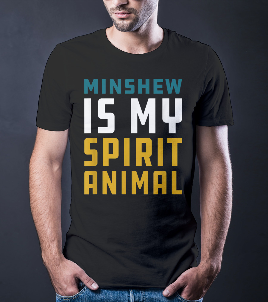 Minshew Is My Spirit Animal Mens Shirt Sports T-Shirt