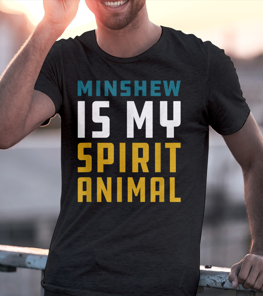 Minshew Is My Spirit Animal Mens Shirt Sports T-Shirt