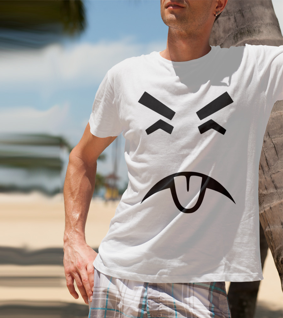 Mr Yuck Mister Chemical Warning Poison Control Symbol Face T-Shirt