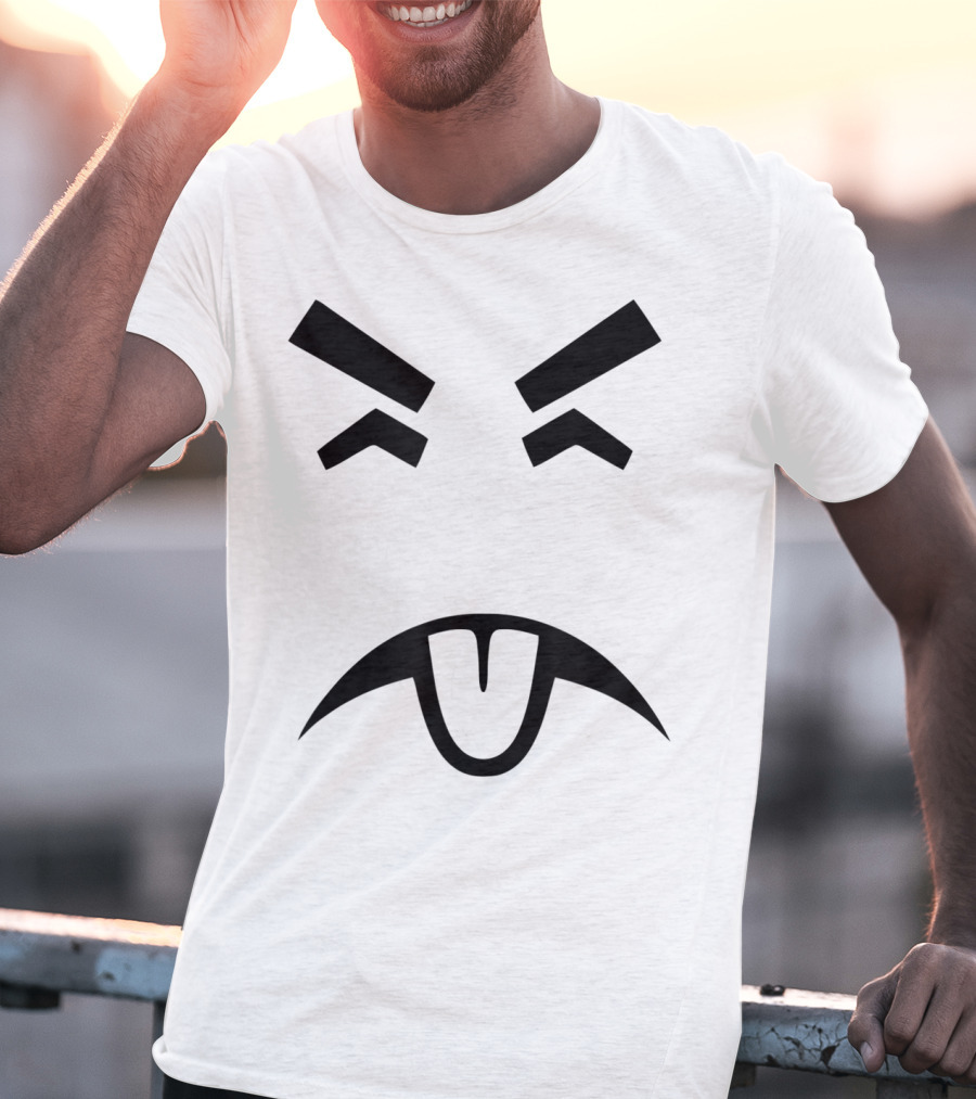Mr Yuck Mister Chemical Warning Poison Control Symbol Face T-Shirt
