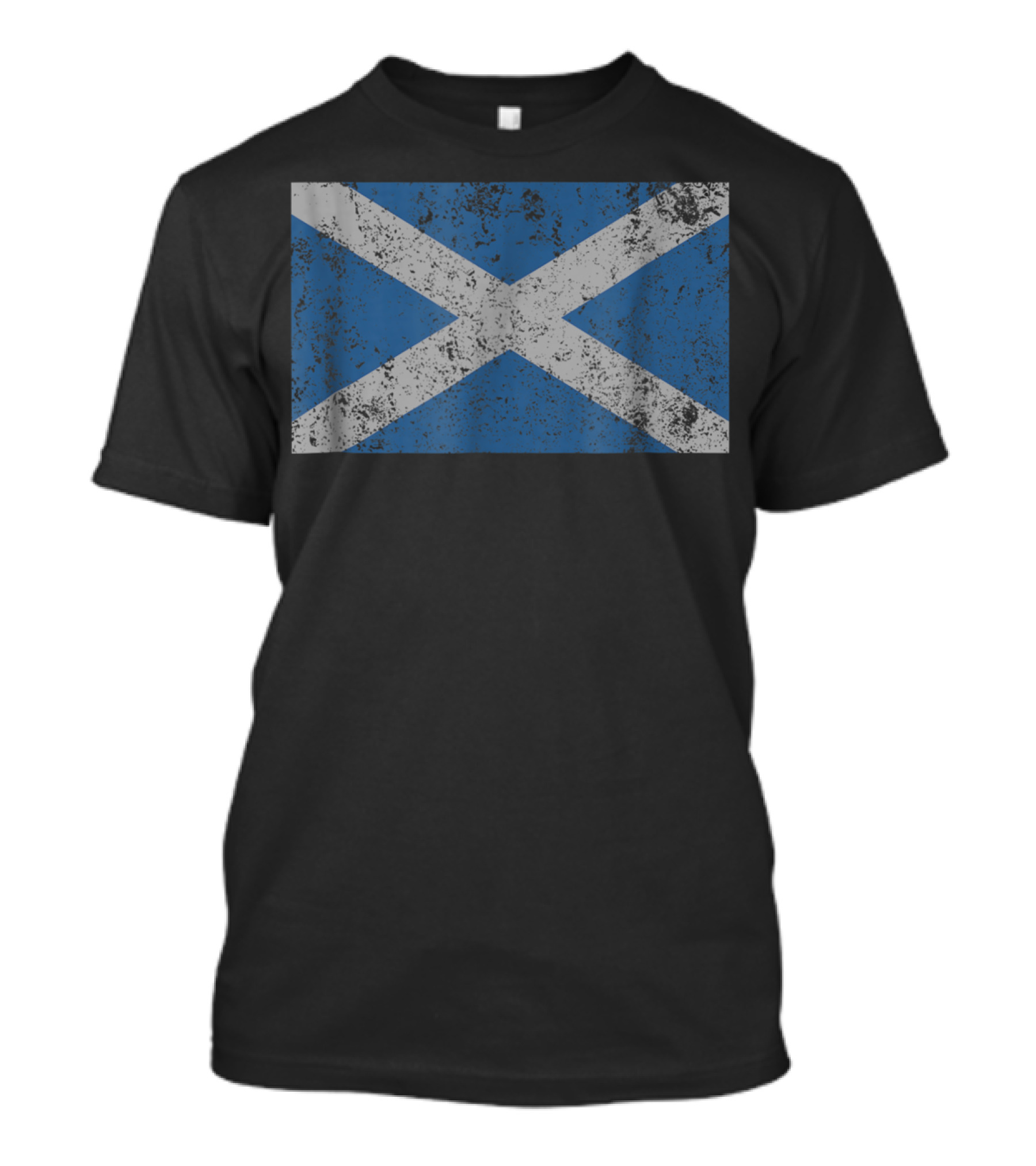 Scottish Saltire Saint Andrew's Cross Flag Scotland T-Shirt