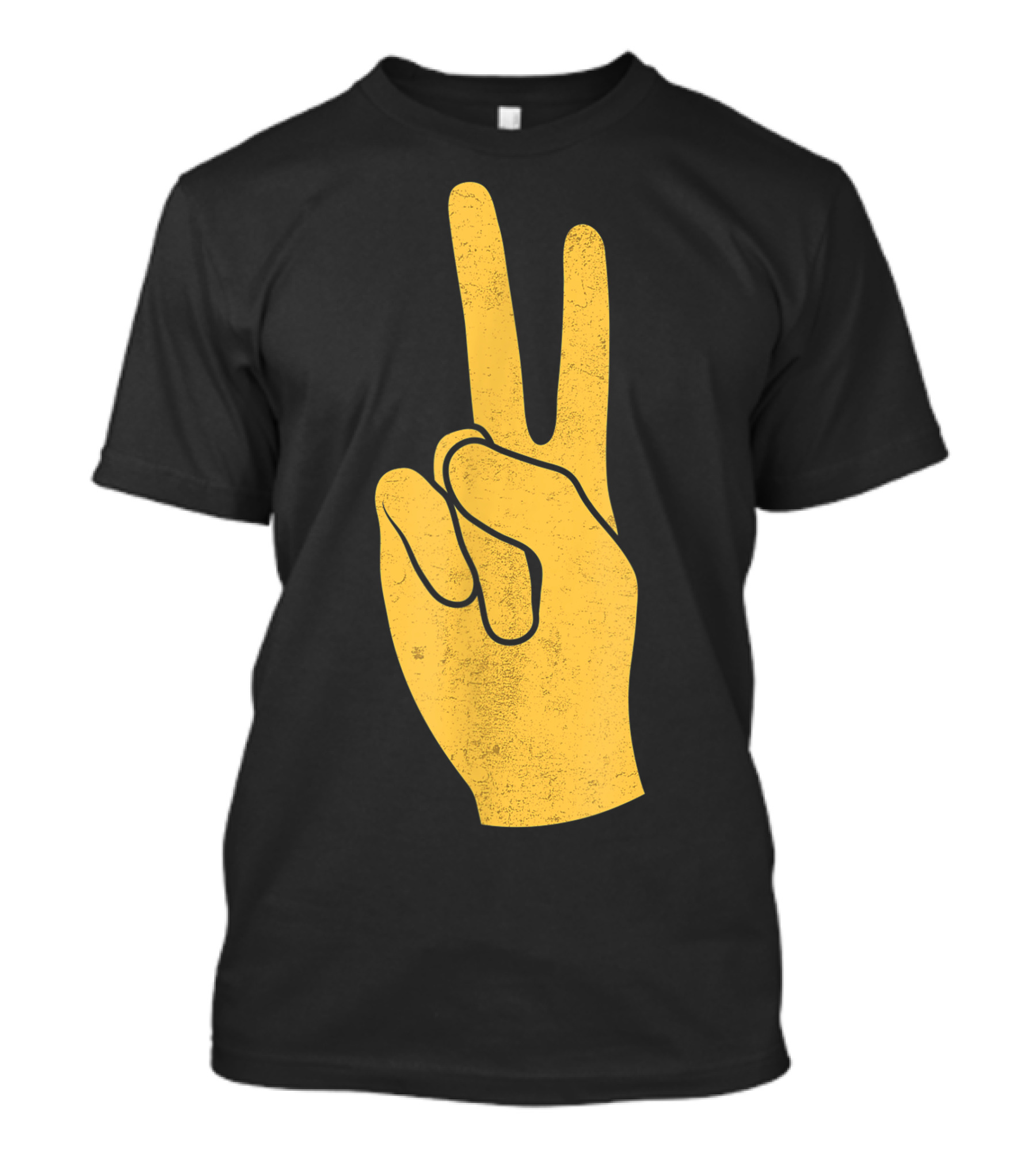 Southern California Victory Yellow Peace Sign T-Shirt