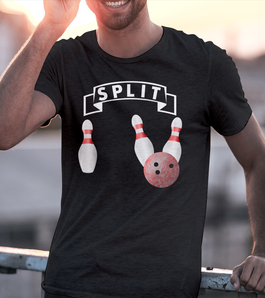 Split Tenpin Bowling T-Shirt