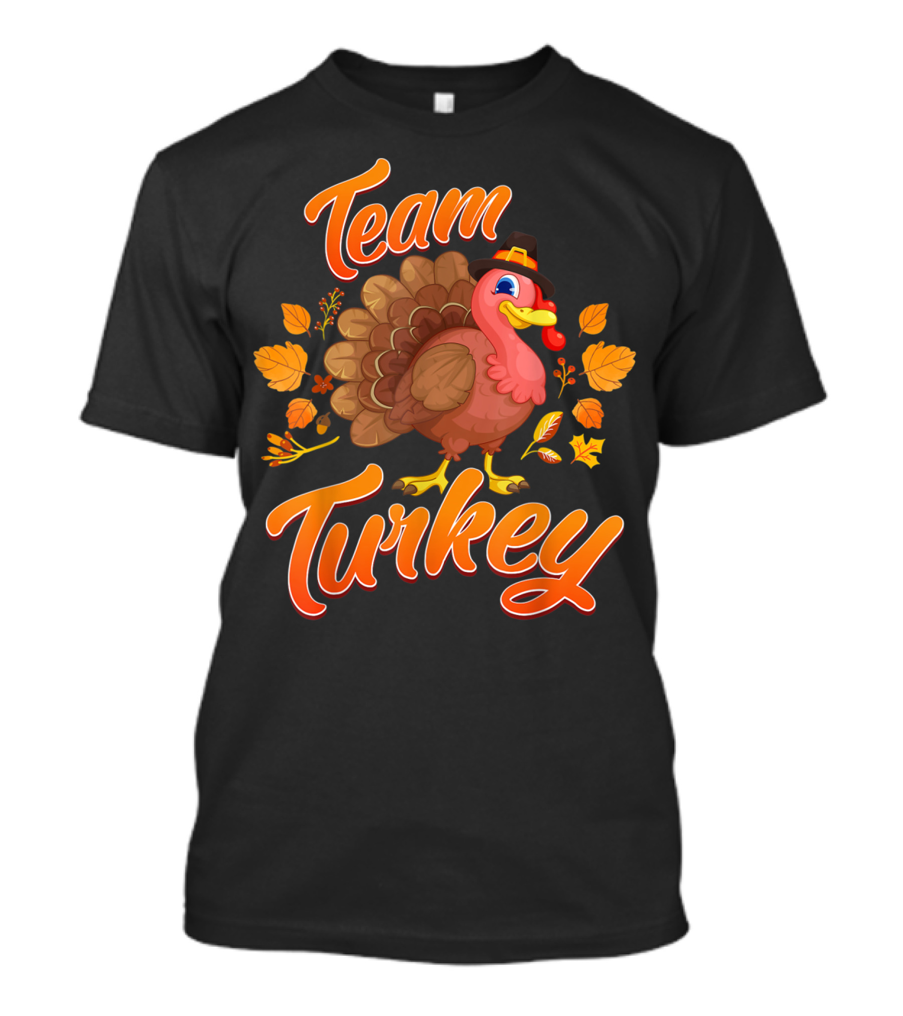 Team Turkey Thanksgiving Family T-Shirt