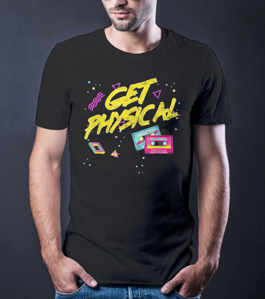 Get Physical Totally Rad Vintage Cassette T-Shirt
