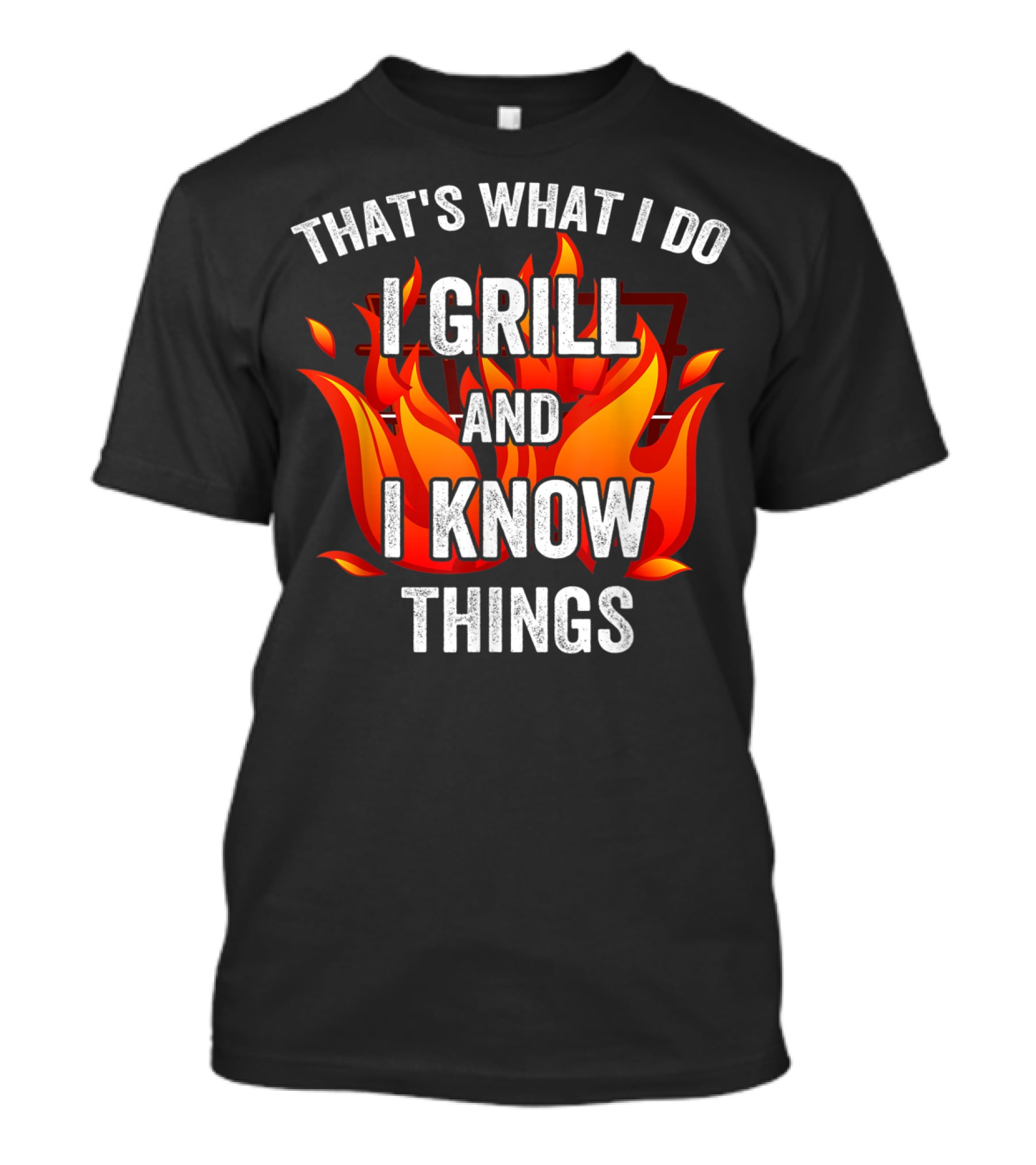 THAT'S WHAT I DO I GRILL AND I KNOW THINGS T-Shirt