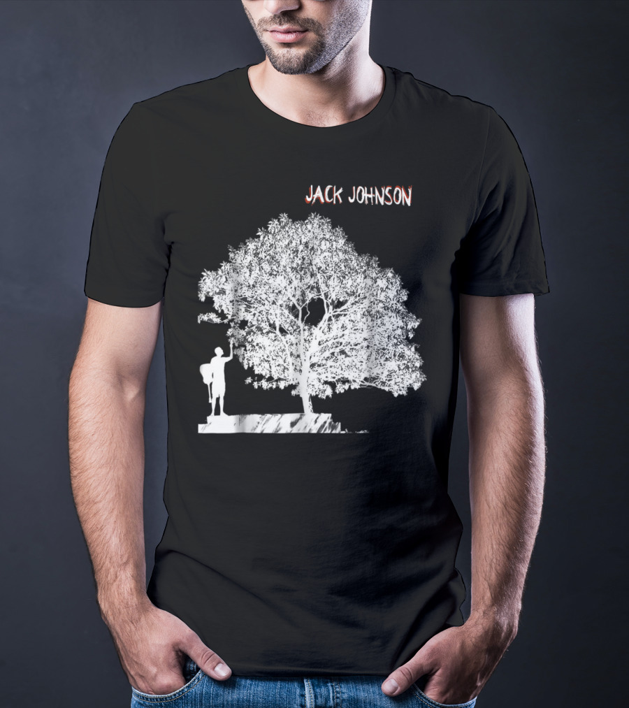 Jack Johnson Silhouette Under Tree T-Shirt