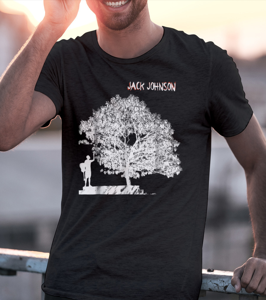 Jack Johnson Silhouette Under Tree T-Shirt