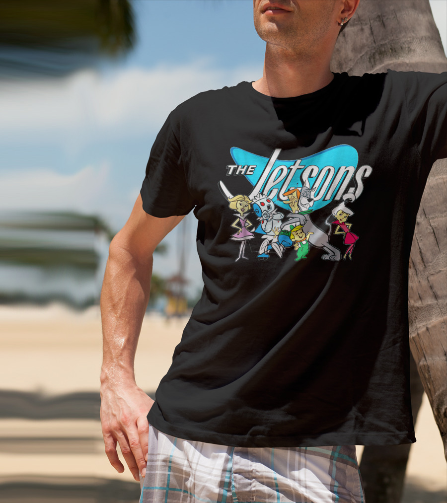 The Jetsons Family Cartoon Characters T-Shirt