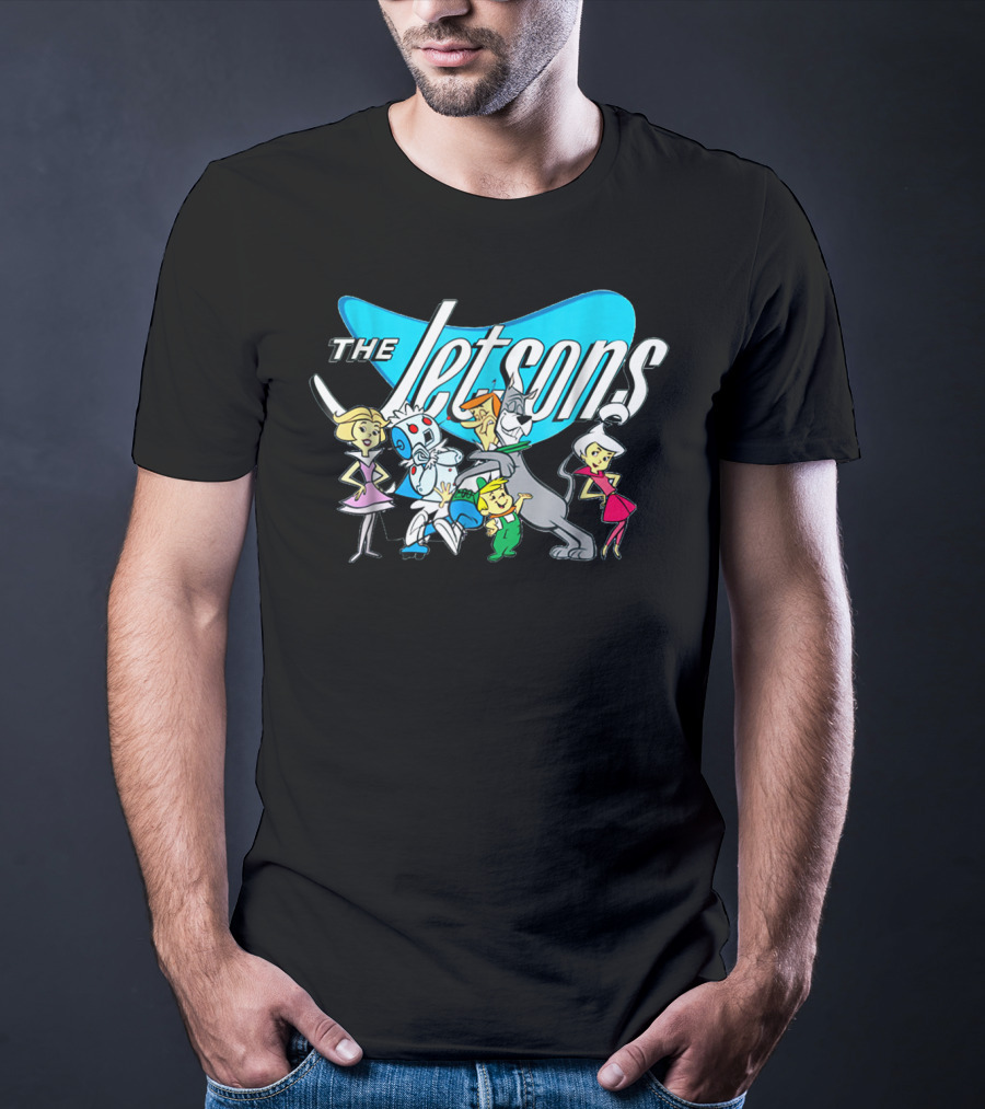 The Jetsons Family Cartoon Characters T-Shirt