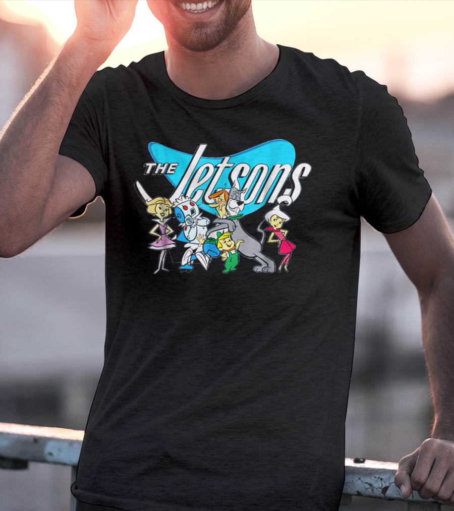 The Jetsons Family Cartoon Characters T-Shirt