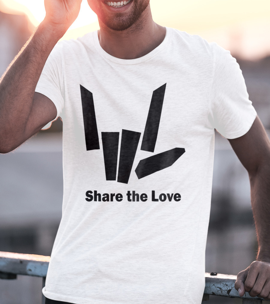 Share The Love Carter Sharer Kids T-Shirt