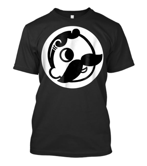 Natty Boh Mascot Icon Mustache Circle T-Shirt