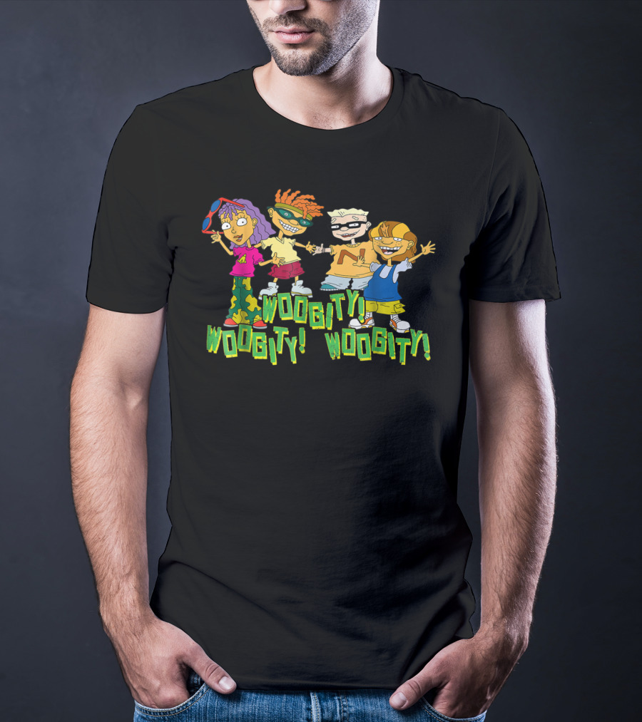 Nickelodeon Rocket Power Character Group Woogity Woogity Woogity T-Shirt