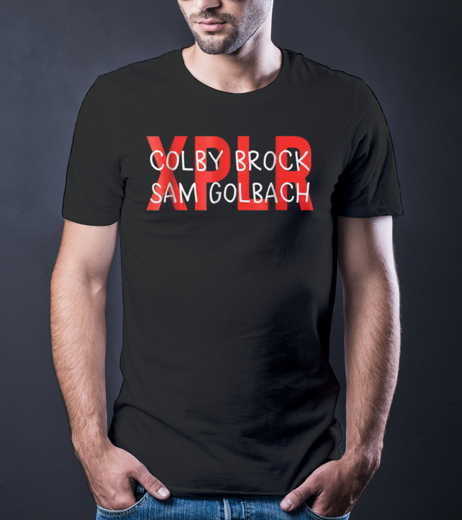 Colby Brock Sam Golbach XPLR T-Shirt