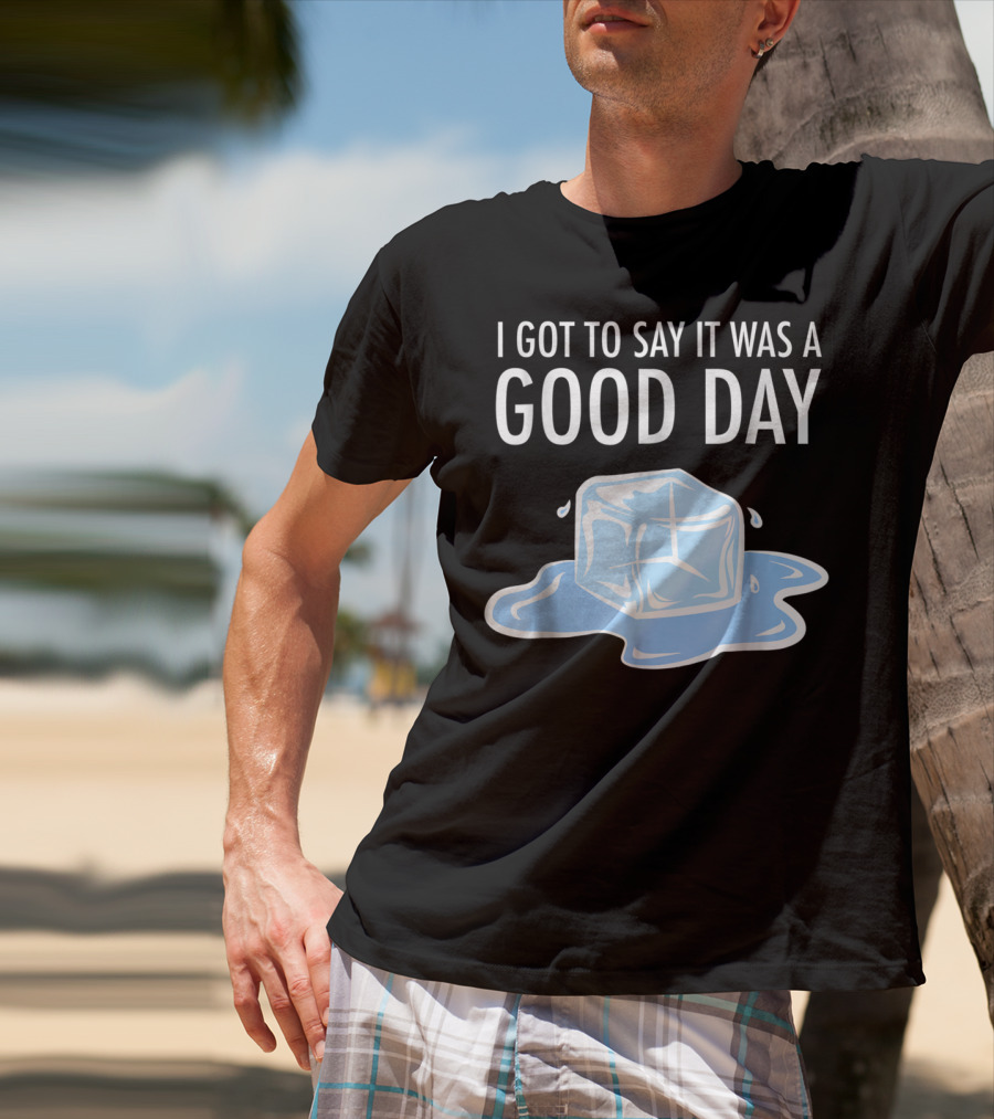 I Got To Say It Was A Good Day Ice Cube Hip Hop Rap T-Shirt