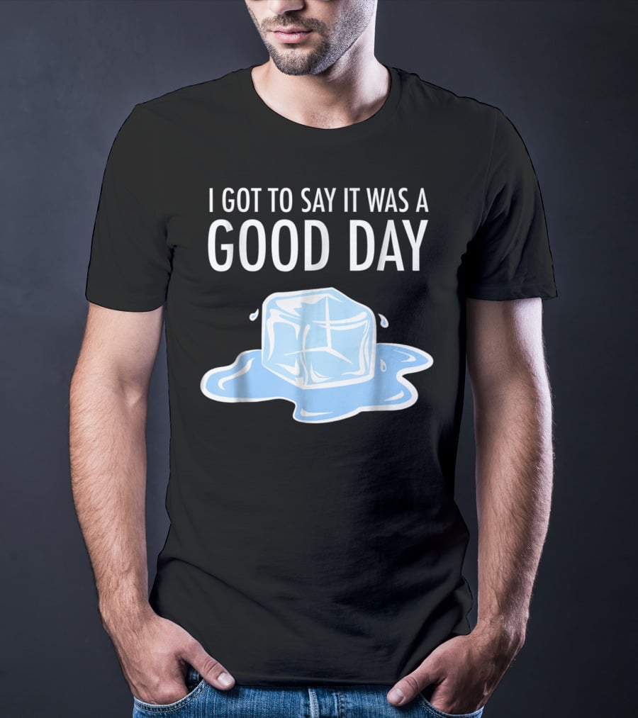 I Got To Say It Was A Good Day Ice Cube Hip Hop Rap T-Shirt