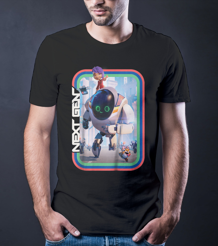 Kids Netflix Next Gen Teamwork Inspiring Adventure T-Shirt