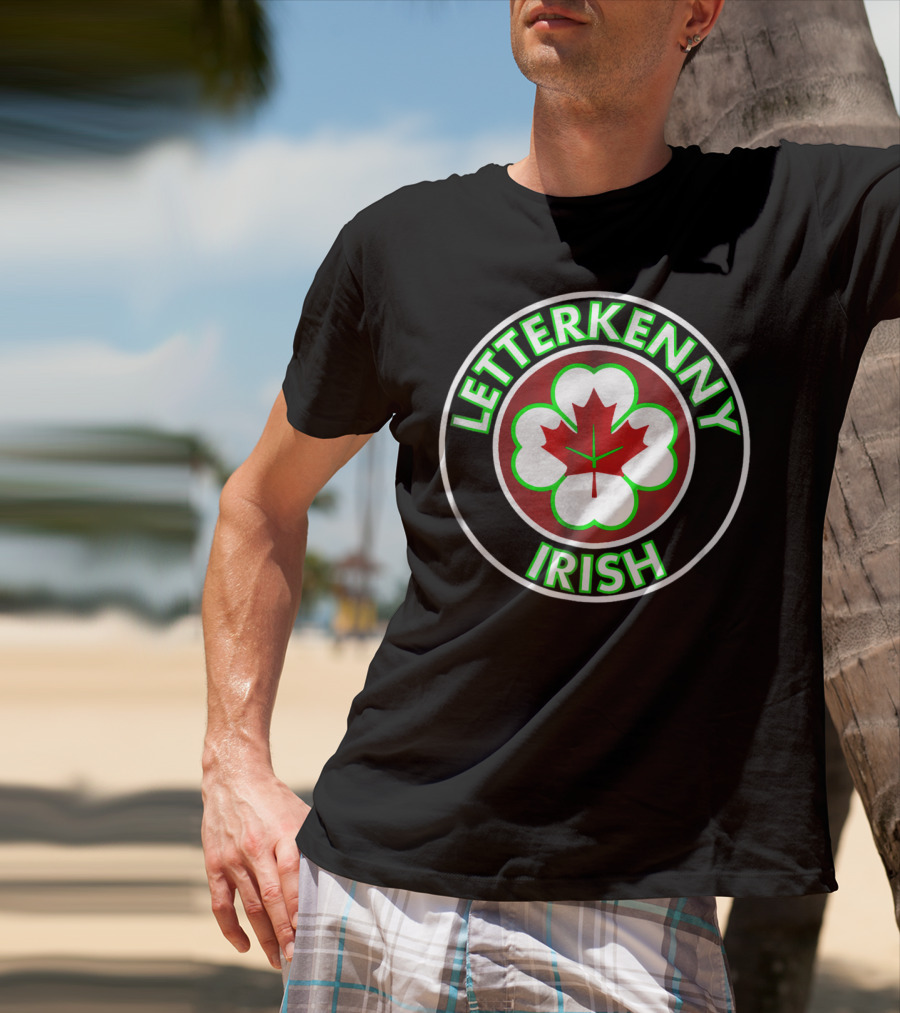 Letterkenny Irish Maple Leaf Clover T-Shirt