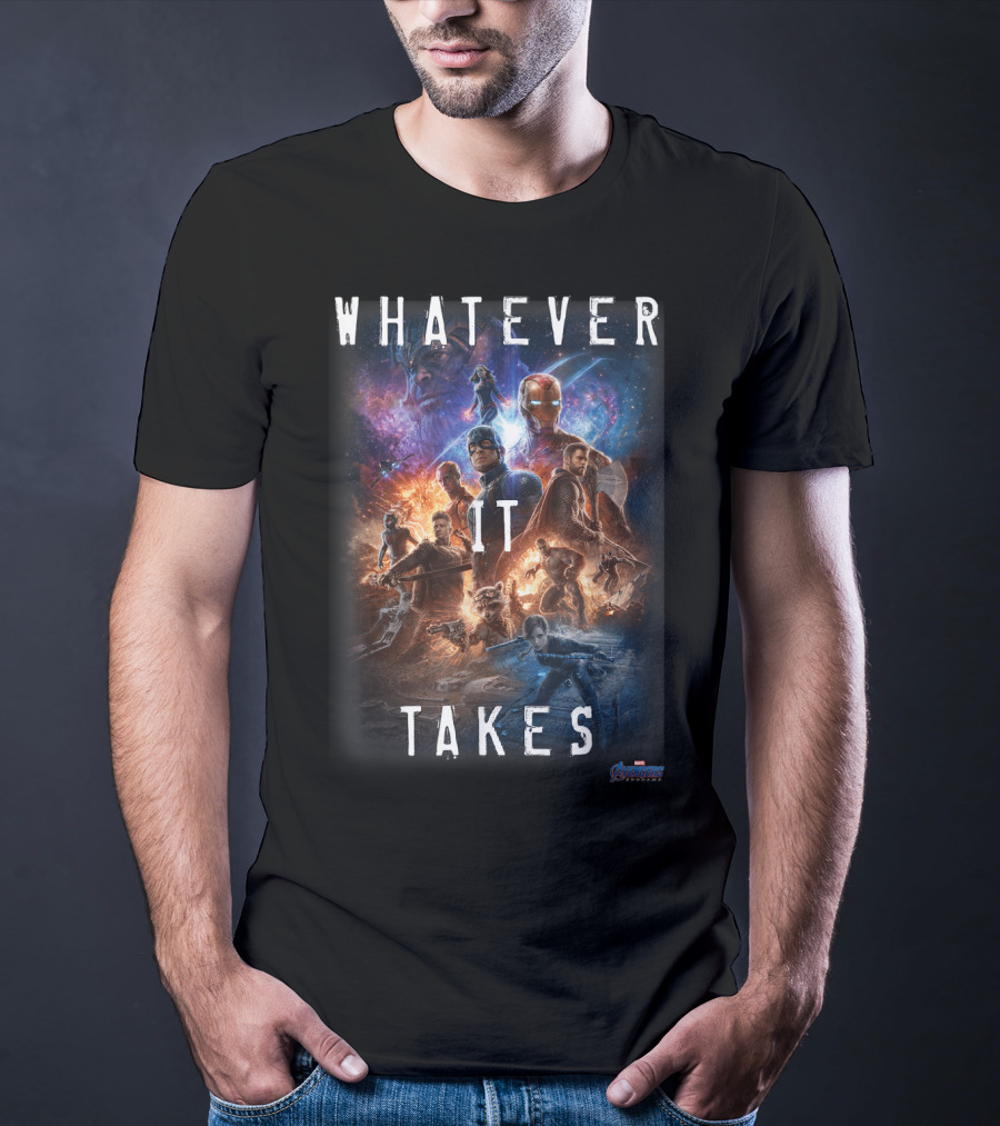 Marvel Avengers Endgame Movie Whatever It Takes T-Shirt